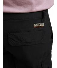 NAPAPIJRI NOTO 5 Bermuda cargo din bumbac negru 041 - Pantaloni - 6