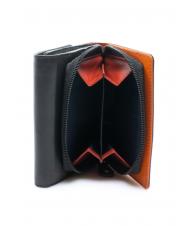 LESAC COLORFULL Portofel de piele negru - Portofele femei - 4