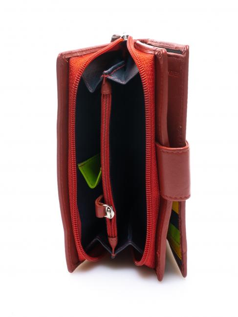 COLORFULL Portofel de femeie din piele rs - Portofele femei