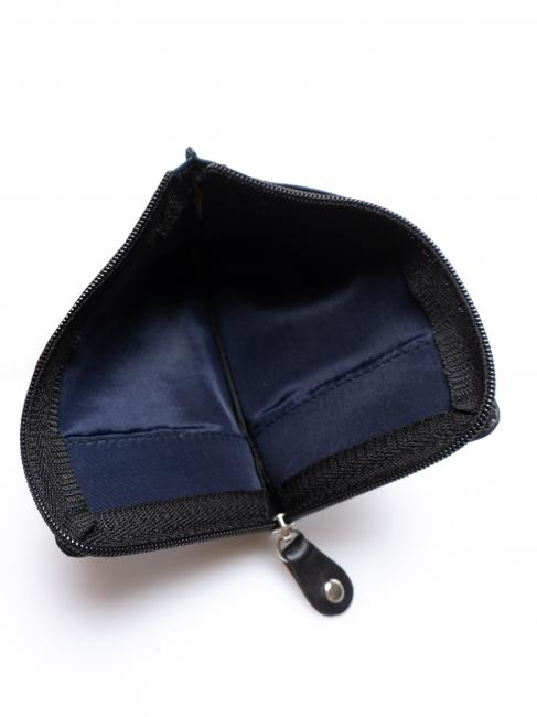 COLORFULL Portofel plat din piele negru - Portofele bărbați