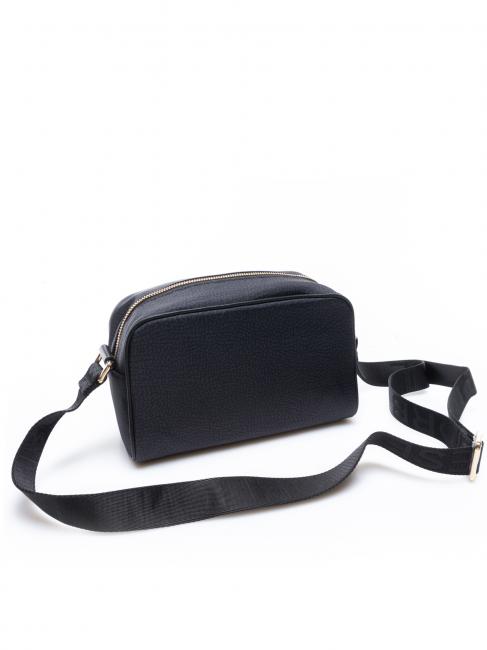 CAMERA CASE SMALL ECO LINE Geantă de umăr mini, din material textil negru închis - Genți femei