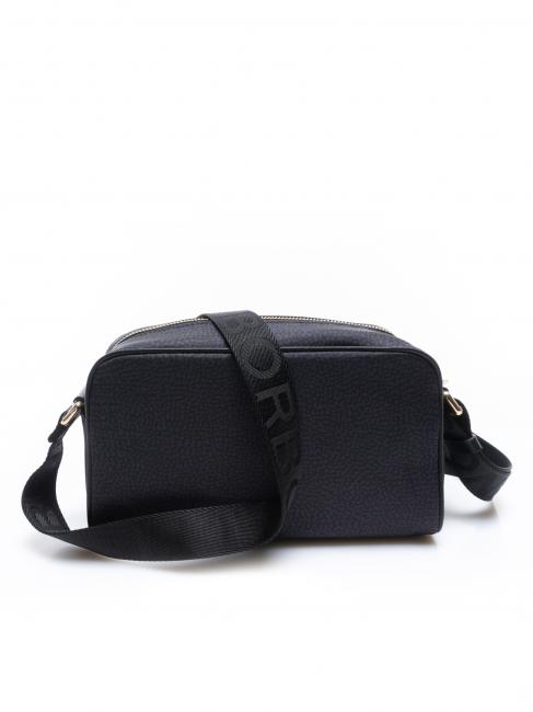 CAMERA CASE SMALL ECO LINE Geantă de umăr mini, din material textil negru închis - Genți femei