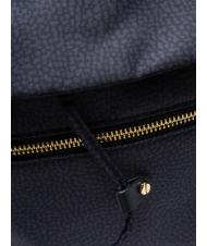 BORBONESE BORBONES Rucsac mediu din țesătură negru închis - Genți femei - 3