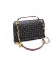 POLLINI HERITAGE Geantă de umăr medie negru maro - Genți femei - 2