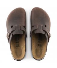 BIRKENSTOCK BOSTON Sandale sabot din piele habana - Pantofi unisex - 4