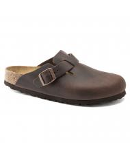 BIRKENSTOCK BOSTON Sandale sabot din piele habana - Pantofi unisex - 3
