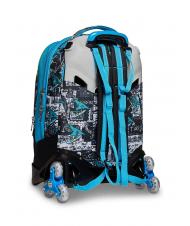 SJGANG GANG ANIMALI FLIP 3D SJ Rucsac troler detasabil cu roti triple negru - Rucsacuri cu role - 8