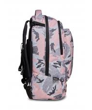 INVICTA NEW PLUG FANTASY Rucsac troler cu troler detasabil logo camufut roz - Rucsacuri cu role - 3