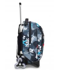 SEVEN ROCK ON BOY JACK Rucsac troler detasabil cu roti triple negru - Rucsacuri pentru laptop - 5