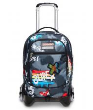 SEVEN ROCK ON BOY JACK Rucsac troler detasabil cu roti triple negru - Rucsacuri pentru laptop - 8