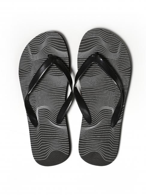 SANDY Papuc flip-flop alb negru - Pantofi bărbați