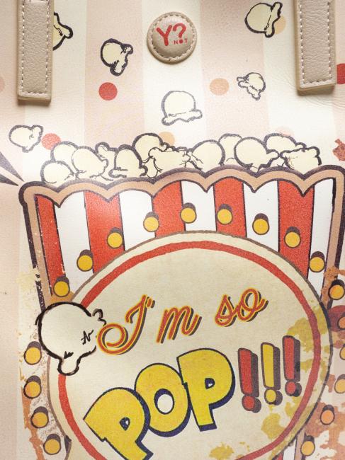 PARTY Geanta de cumparaturi pe umar BEIGE - Genți femei