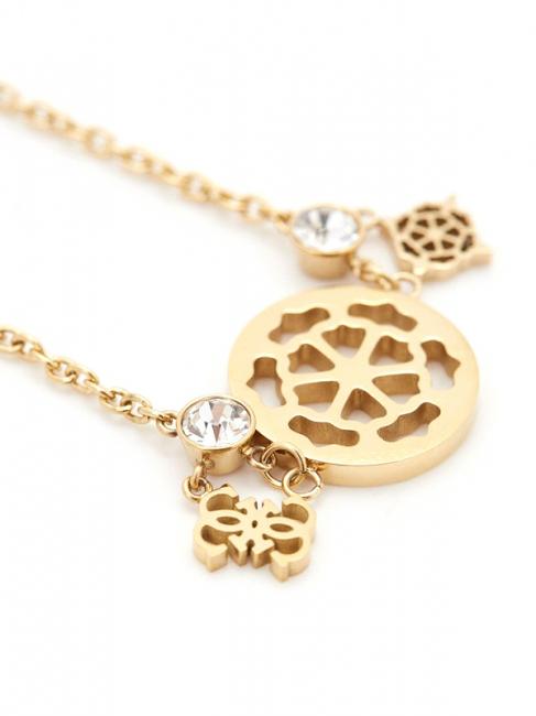 PEONY AND 4G CHARMS Brăţară aur galben - Brățări