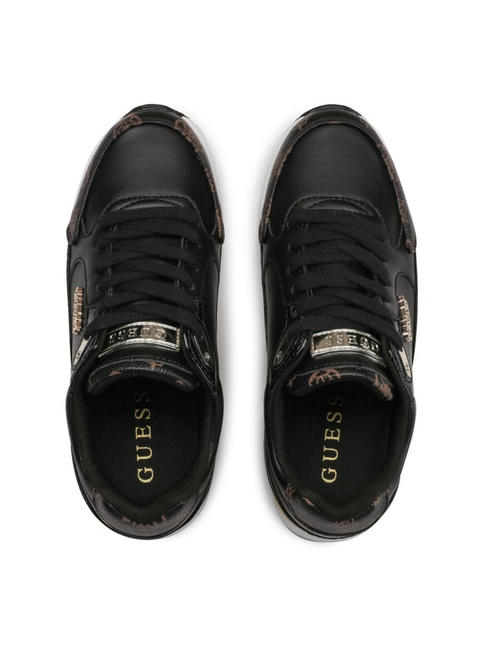 MOXEA Adidași Femeie MARO NEGRU - Pantofi femei