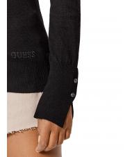 GUESS ELINOR Pulover cu decolteu jetbla - Pulovere pentru femei - 3