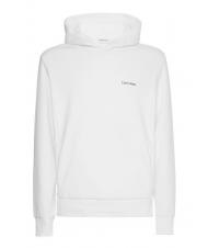 CALVIN KLEIN MICRO LOGO REPREVE Hanorac cu gluga Alb strălucitor - hanorace - 4
