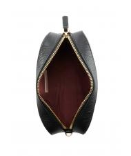 COCCINELLE TEBE Geanta de umar din piele texturata negru - Genți femei - 4