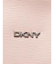 DKNY BRYANT PARK NORTH SOUTH Geanta de cumparaturi din piele cașmir / argint - Genți femei - 5
