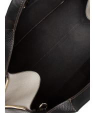 FURLA GILDA Geanta de umar, cu bareta de umar negru + marmură c - Genți femei - 5