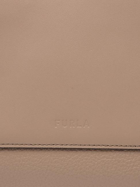 GILDA Geantă tote din piele de vițel romă și st eracle greige + salvie c - Genți femei