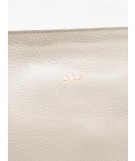 LESAC BORSA A SPALLA Din piele nappa cosmiclatte - Genți femei - 3
