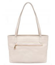 LESAC BORSA A SPALLA Din piele nappa cosmiclatte - Genți femei - 4