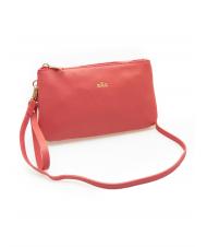 LESAC POCHETTE IN PELLE DOLLARO Cu manșetă și curea de umăr detașabilă - Genți femei
