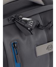 PIQUADRO Rucsac URBAN, port pentru computer de 15,6 ", cu sistem antifurt negru grigiongr - Rucsacuri pentru laptop - 4