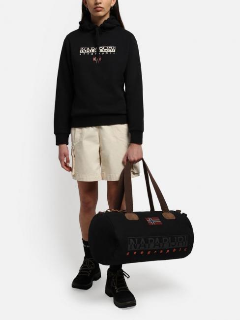 BERING SMALL Geantă duffel cu logo negru 041 - Genți de voiaj