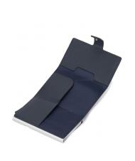 PIQUADRO MODUS RESTYLG Suport card de credit din piele albastru - Portofele bărbați - 3