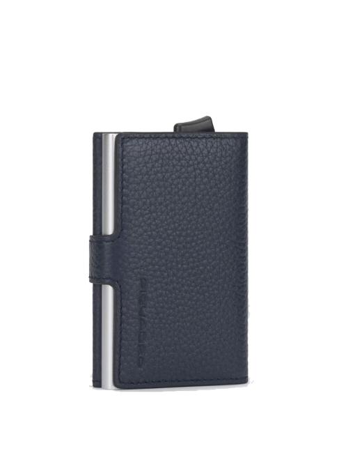 MODUS RESTYLG Suport card de credit din piele albastru - Portofele bărbați