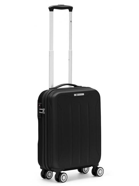 FLIGHT Set 3 carucioare pentru bagaje de mana, medii, mari negru - Set trolere