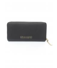 ERMANNO SCERVINO EBA Portofel cu fermoar negru - Portofele femei - 3