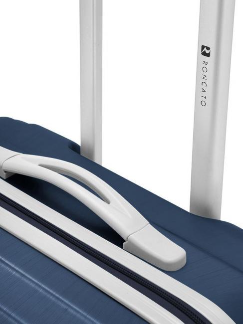 FLIGHT Set 3 carucioare pentru bagaje de mana, medii, mari albastru de noapte - Set trolere