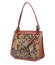 COCCINELLE ALLURE Tapestry Geanta de umar cu broderie din stofa - Genți femei