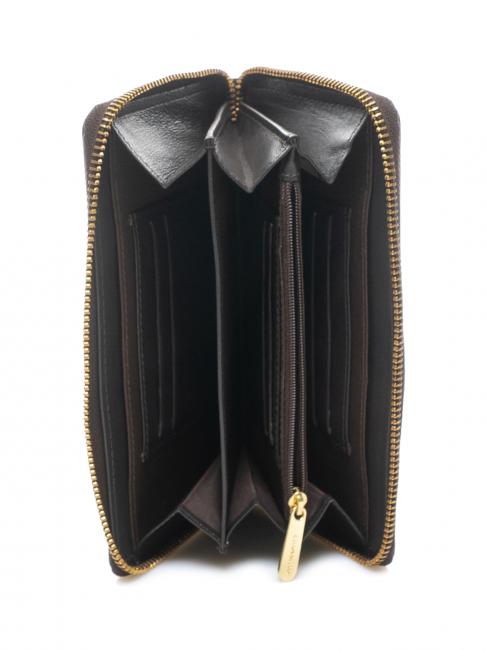 Portafoglio grande zip around in pelle  t.moro - Portofele femei