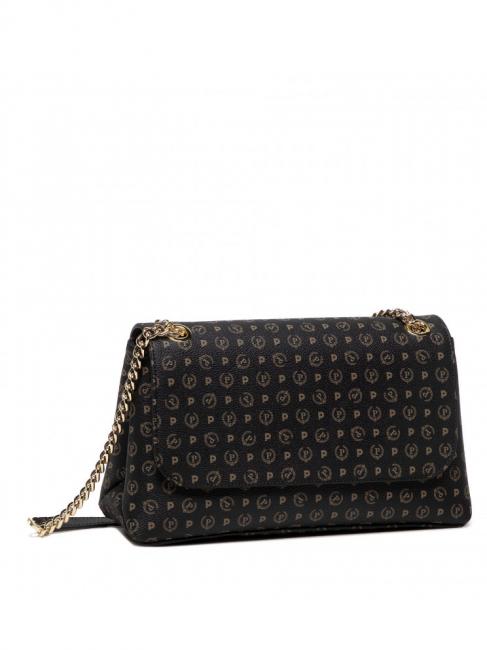 HERITAGE Geantă de umăr medie negru - Genți femei