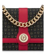 POLLINI HERITAGE CLASSIC geanta de umar lac negru - Genți femei - 3