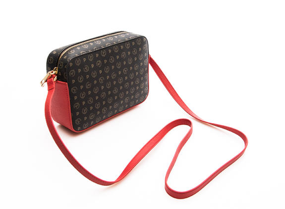 Tapiro Geantă pentru umăr lac negru - Genți femei