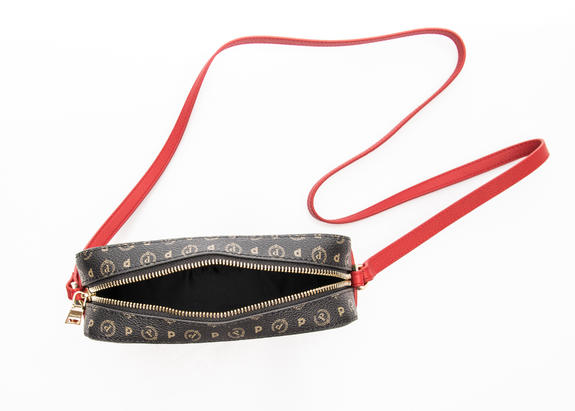 Tapiro Geantă pentru umăr lac negru - Genți femei