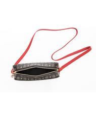 POLLINI Tapiro Geantă pentru umăr lac negru - Genți femei - 4