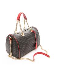 POLLINI Tapiro Geantă de mână, cu curea de umăr lac negru - Genți femei - 2