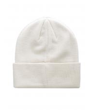 ROCCOBAROCCO Berretto beanie con risvolto  aproape alb - Căciuli - 2