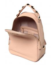 TWINSET SQUARED STUDS Rucsac cu capse si fermoar nisip cubanez - Genți femei - 4