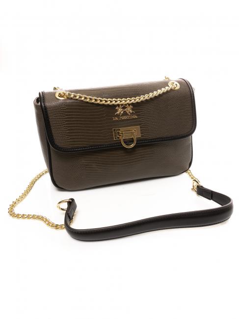 GERALDINA Geanta de umar / crossbody GRI - Genți femei