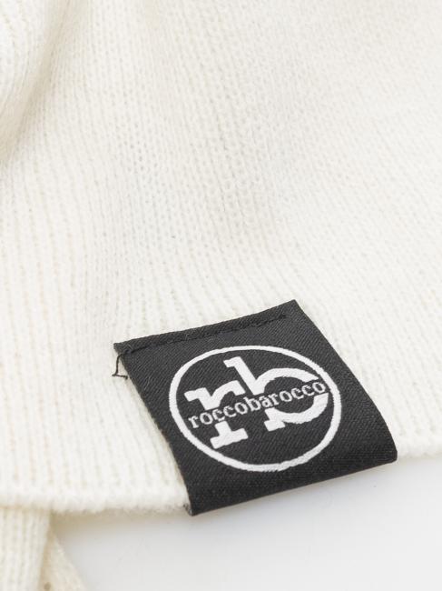 Set sciarpa e berretto beanie  aproape alb - Eșarfe