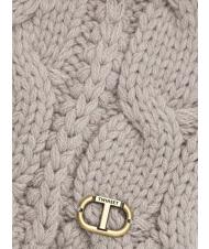 TWINSET Cappello con Pompon  gri melange deschis - Căciuli - 2