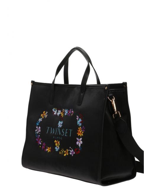 Borsa a mano, con tracolla Imprimeu floral ric.oval t floare - Genți femei