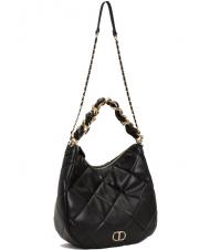 TWINSET HOBO BAG Geanta de umar, cu bareta de umar negru - Genți femei - 4
