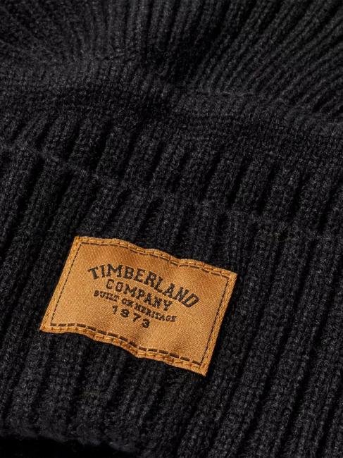 RIBBED Pălărie cu manșetă BLACK - Căciuli